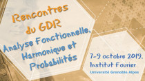 Journées GDR Analyse fonctionnelle harmonique et probabilités