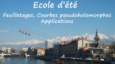 Summer School 2012 - FEUILLETAGES, COURBES PSEUDOHOLOMORPHES, APPLICATIONS