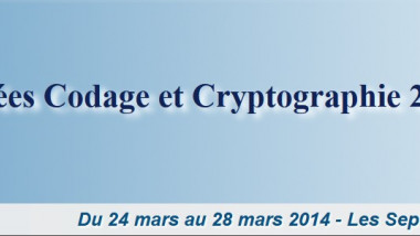 Journées Codage et Cryptographie 2014