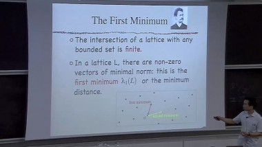 Recent progress on lattices's computations 1