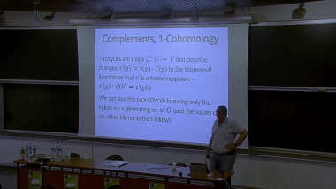 Computational group theory, cohomology of groups and topological methods 4