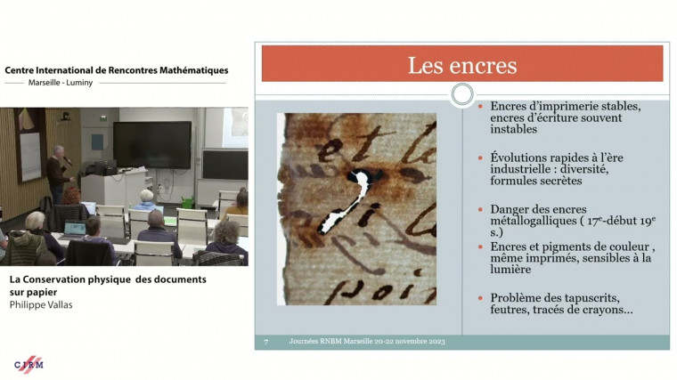 La conservation physique des documents sur papier