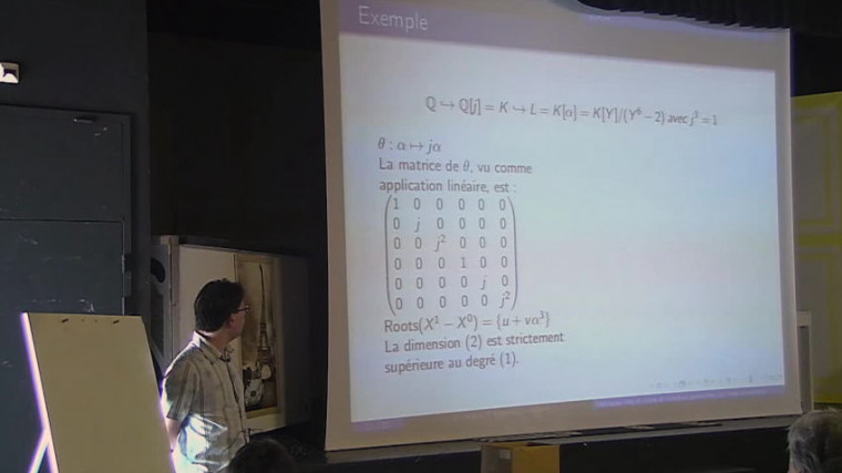 Généralisation des codes de Gabidulin à la caractéristique nulle