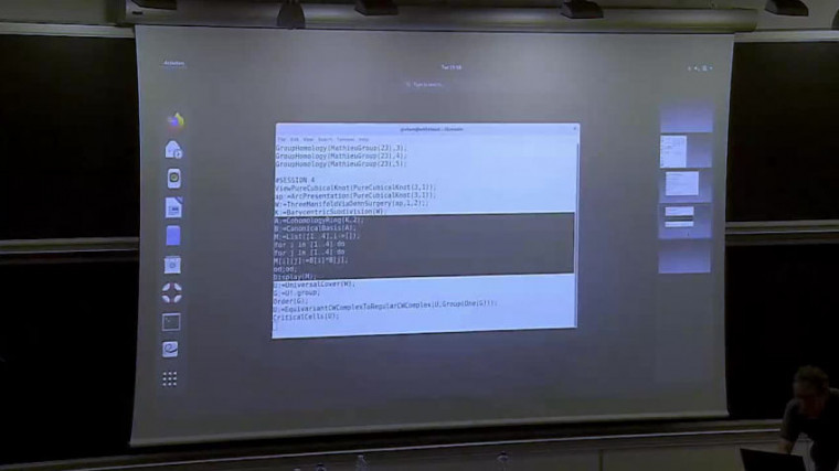 Computational group theory, cohomology of groups and topological methods 3