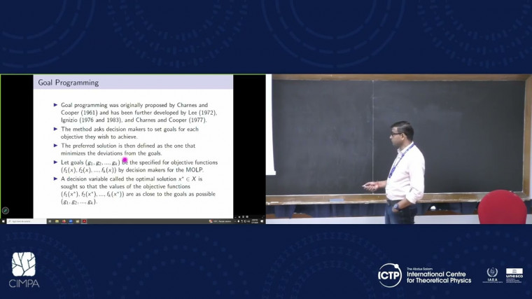 Multi Criteria Decision Making- Theory and Applications  (4/4)