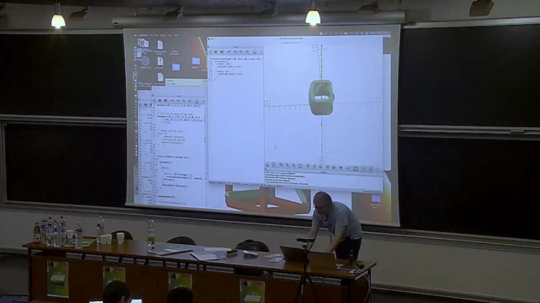 Illustrating the mathematics of COGENT: A hyperbolic angle