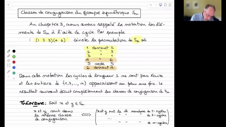 Théorie de la représentation des groupes finis (19/26)