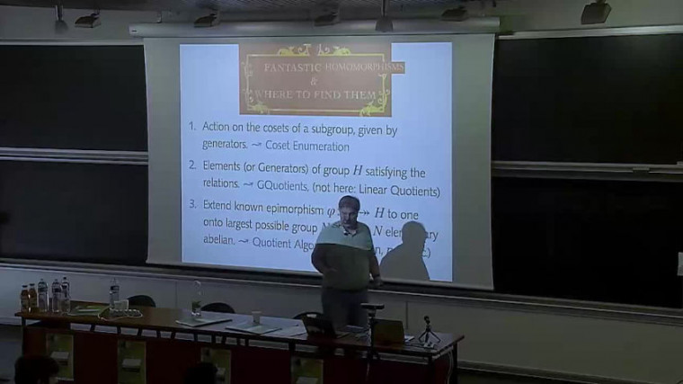 Computational group theory, cohomology of groups and topological methods 3