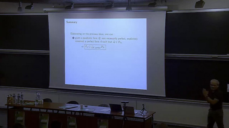 Lattices, Perfects lattices, Voronoi reduction theory, modular forms, computations of isometries and automorphisms 2