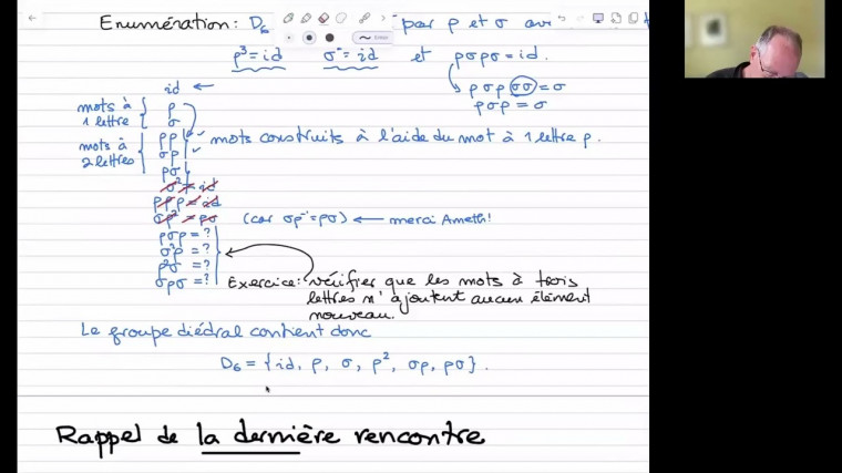 Théorie de la représentation des groupes finis (2/26)