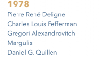 Fields medallists - 1978