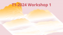2024 - T1 - WS1 - Quantum simulators