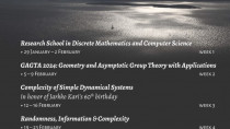 Complexity of Simple Dynamical Systems / Complexité des Systèmes Dynamiques Simples - Week 3