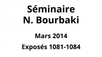 Bourbaki - Mars 2014