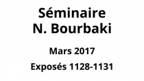 Bourbaki - Mars 2017