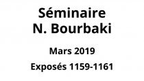 Bourbaki - Mars 2019
