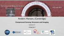 Structured Regularization Summer School - 19-22/06/2017