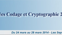 Journées Codage et Cryptographie 2014