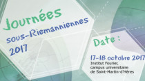 Journée sous-riemannienne 2017