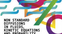 Non standard diffusions in fluids, kinetic equations and probability / Diffusions non standards en mécanique des fluides, équations cinétiques et probabilités
