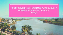Manuel González Burgos: Contrôlabilité des systèmes paraboliques