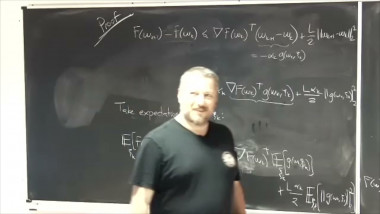 INTRODUCTION TO STOCHASTIC OPTIMIZATION FOR LARGE-SCALE MACHINE LEARNING