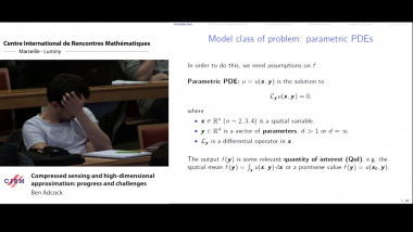International traveling workshop on interactions between low-complexity data models and sensing techniques / Colloque international et itinérant sur les interactions entre modèles de faible complexité et acquis