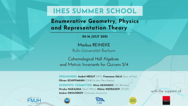 Markus Reineke - Cohomological Hall Algebras and Motivic Invariants for Quivers