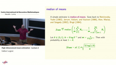 Meeting in Mathematical Statistics - Machine learning and nonparametric statistics / Rencontres de statistique mathématique