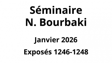 Bourbaki - Janvier 2026