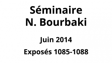 Bourbaki - Juin 2014