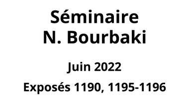 Bourbaki - Juin 2022