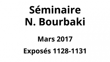 Bourbaki - Mars 2017