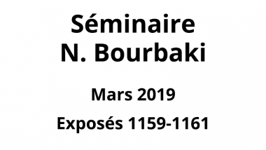 Bourbaki - Mars 2019