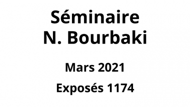Bourbaki - Mars 2021