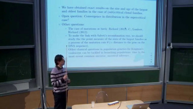Schlumberger workshop on Topics in Applied Probability