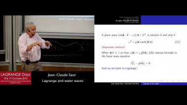 Lagrange and water waves
