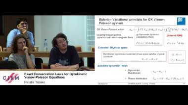 Exact conservation laws for gyrokinetic Vlasov-Poisson equations