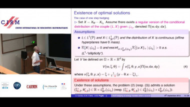 CVaR hedging using quantization based stochastic approximation algorithm