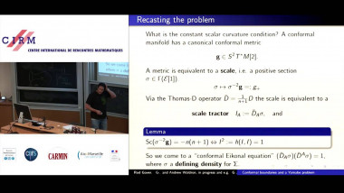 Boundary calculus on conformally compact manifolds, and a boundary Yamabe problem