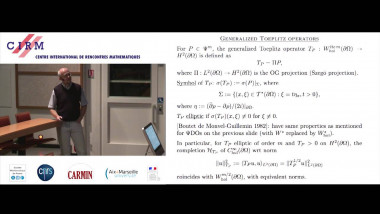 Analytic continuation of Toeplitz operators