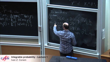 Integrable probability - Lecture 1