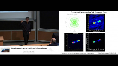 Wavelets and inverse problems in astrophysics