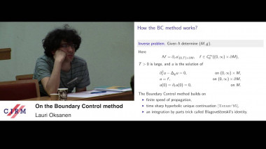 On the boundary control method