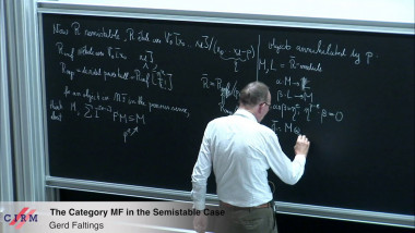 The category MF in the semistable case