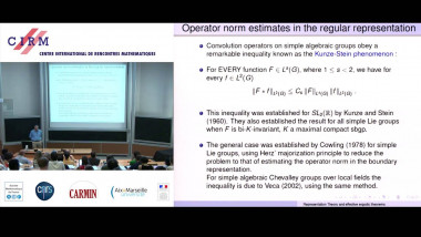 Representation theory, effective ergodic theorems, and applications - Lecture 2