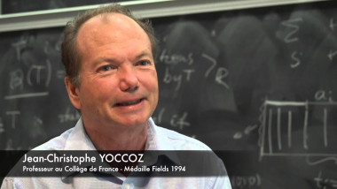 Interview au CIRM : Jean-Christophe Yoccoz