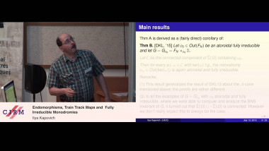 Endomorphisms, train track maps, and fully irreducible monodromies
