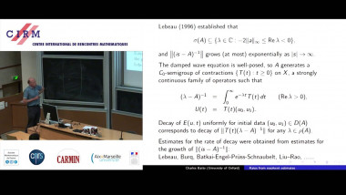 Rates of decay associated with operator semigroups