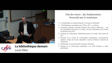 La bibliothèque demain